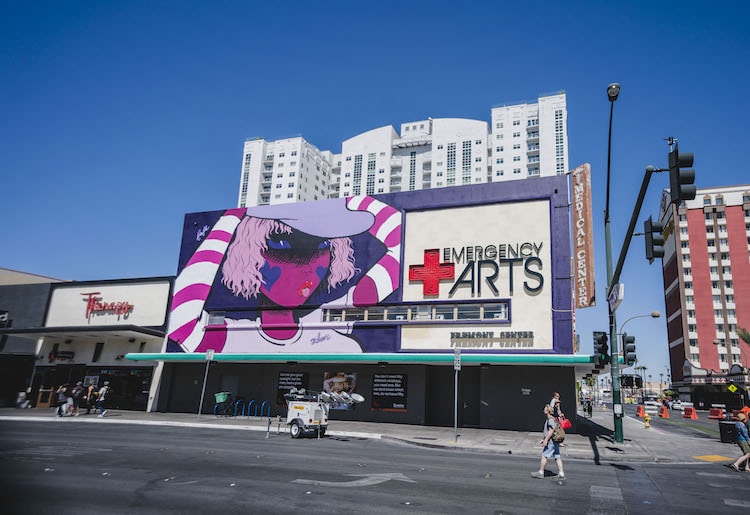 Las Vegas Street Art at Life is Beautiful Festival 