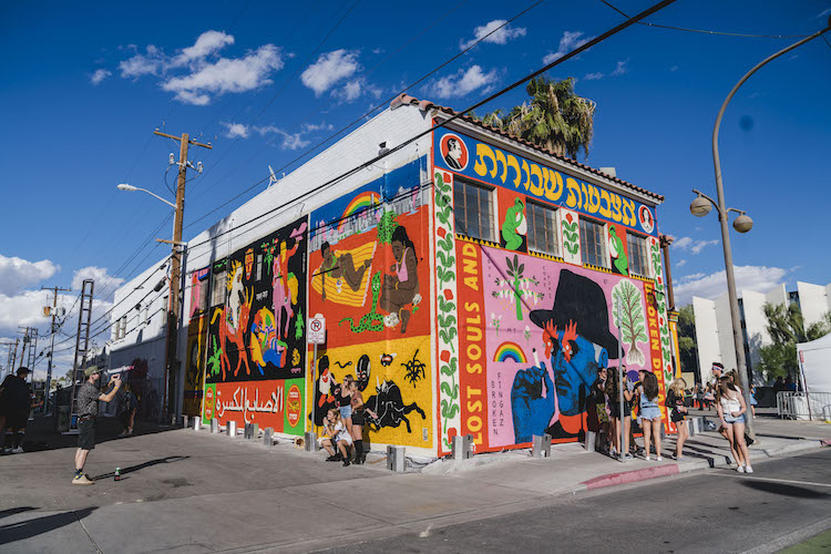 Las Vegas Street Art at Life is Beautiful Festival 