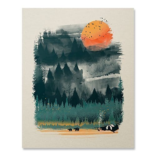 wilderness art print