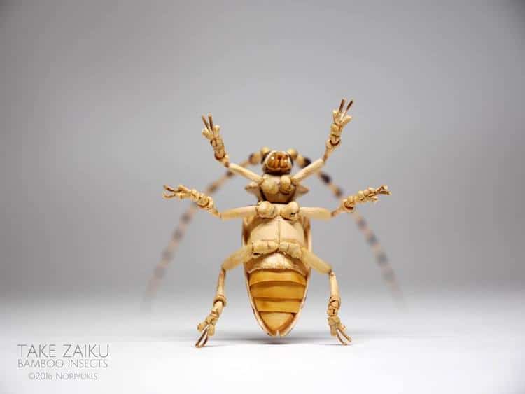 Insect Art Bamboo Sculpture