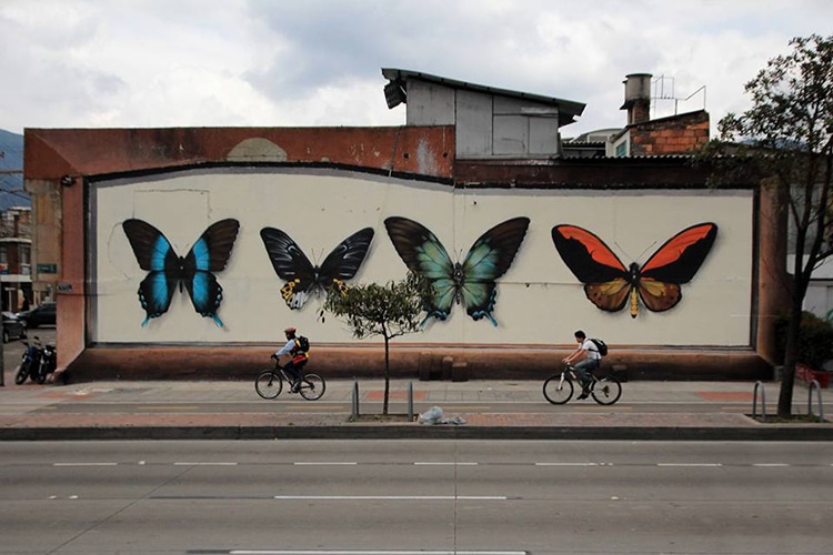 Butterfly Murals by Mantra