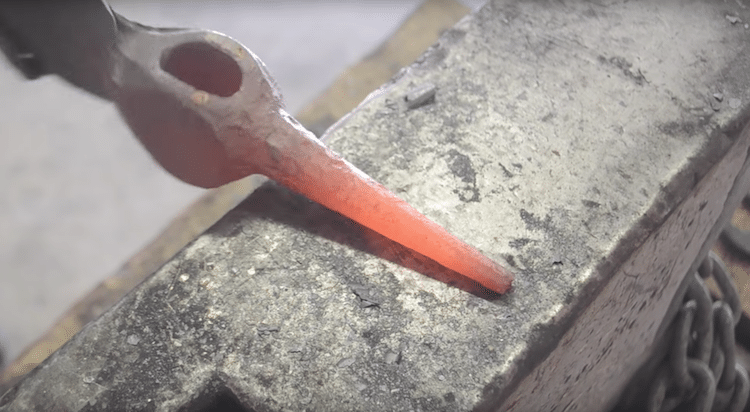 Axe Making - Forging a Tomahawk from a Ball Peen Hammer 