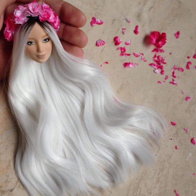 barbie doll wig