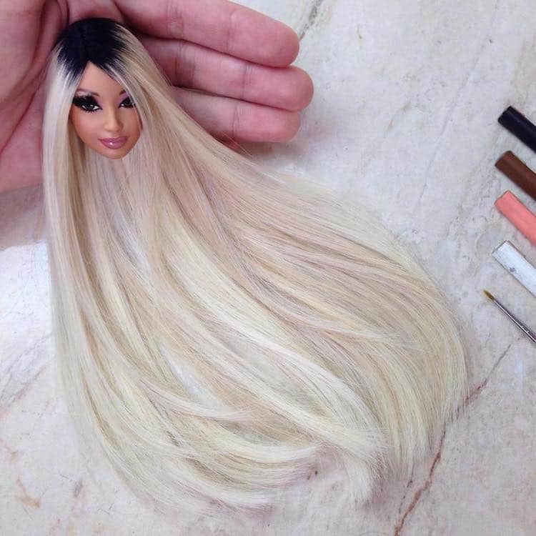 barbie dolls with wigs