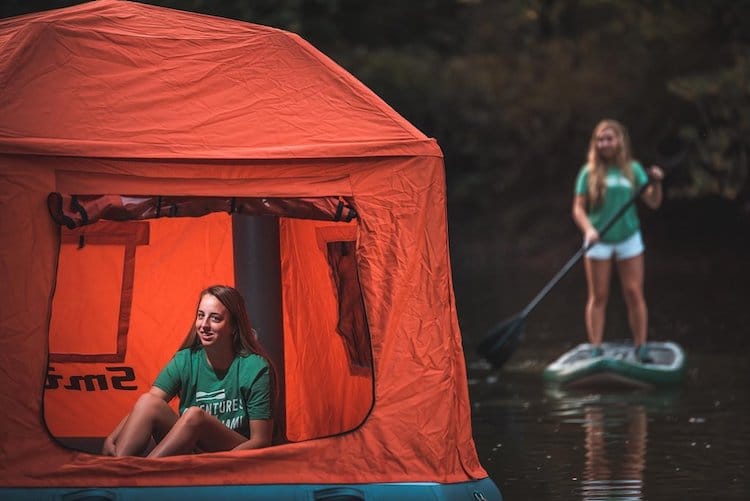 Floating Water Tent
