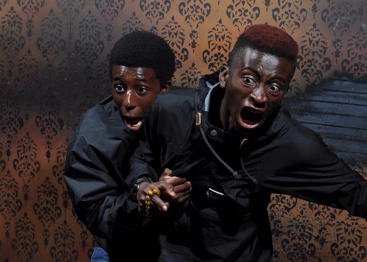 Funniest Frightened Faces at Nightmares Fear Factory