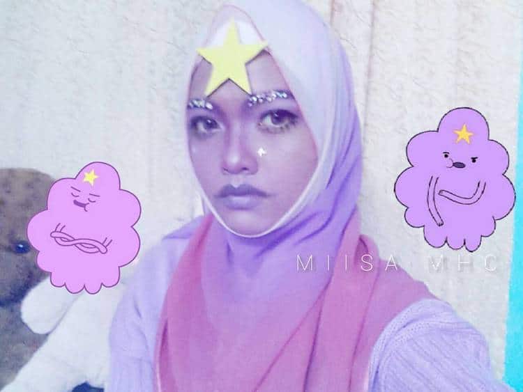 Hijab Cosplay in Anime Cosplay