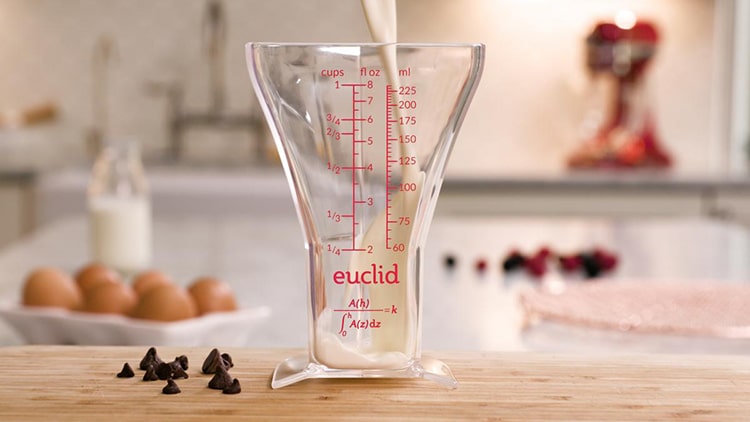 Measuring Cup Euclid by Joshua Redstone