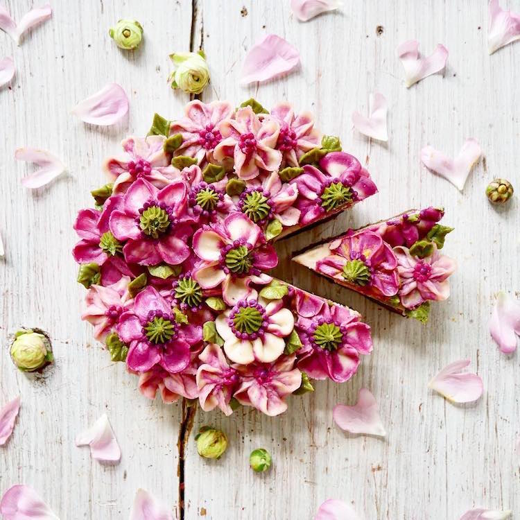 Nature-Inspired Cakes Nature Cake Flower Cake