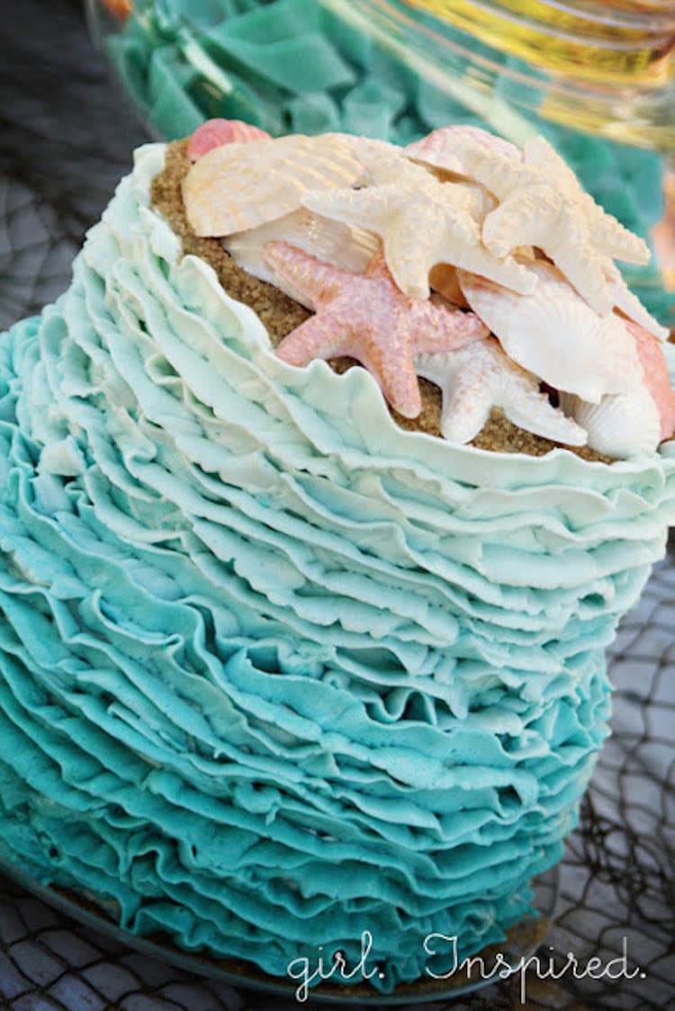 Nature-Inspired Cakes Nature Cake Ocean Cake