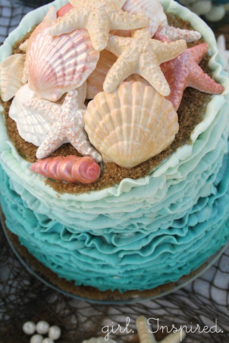 Nature-Inspired Cakes Nature Cake Ocean Cake