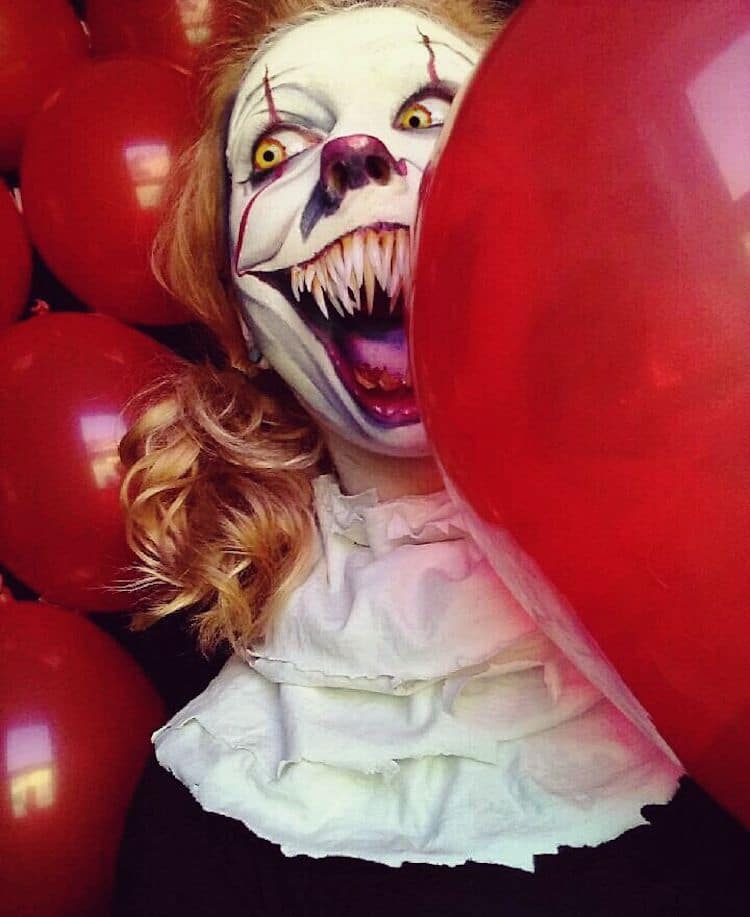 Pennywise Clown Makeup