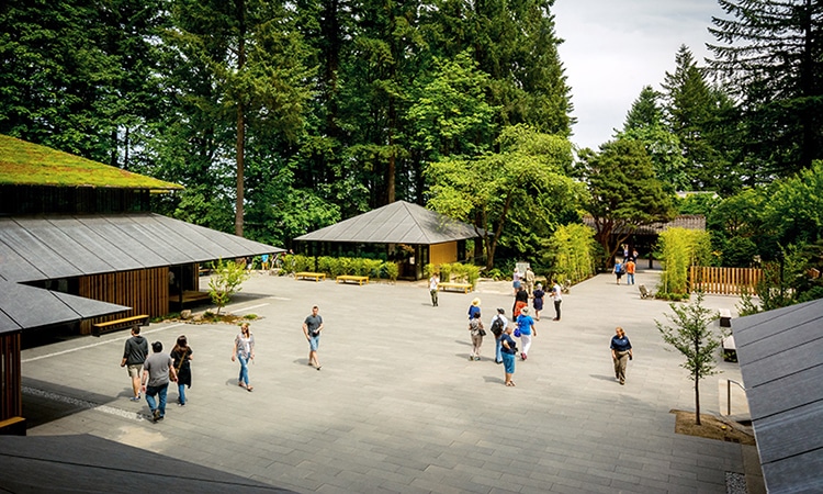 Portland Japanese Garden Cultural Village by Kengo Kuma