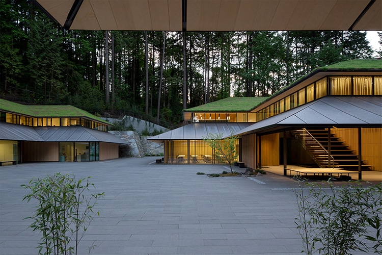 Portland Japanese Garden Cultural Village by Kengo Kuma