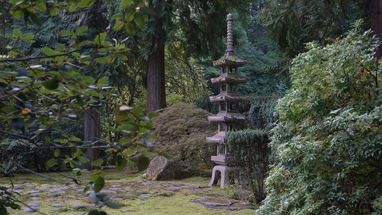 Portland Japanese Garden Cultural Village by Kengo Kuma