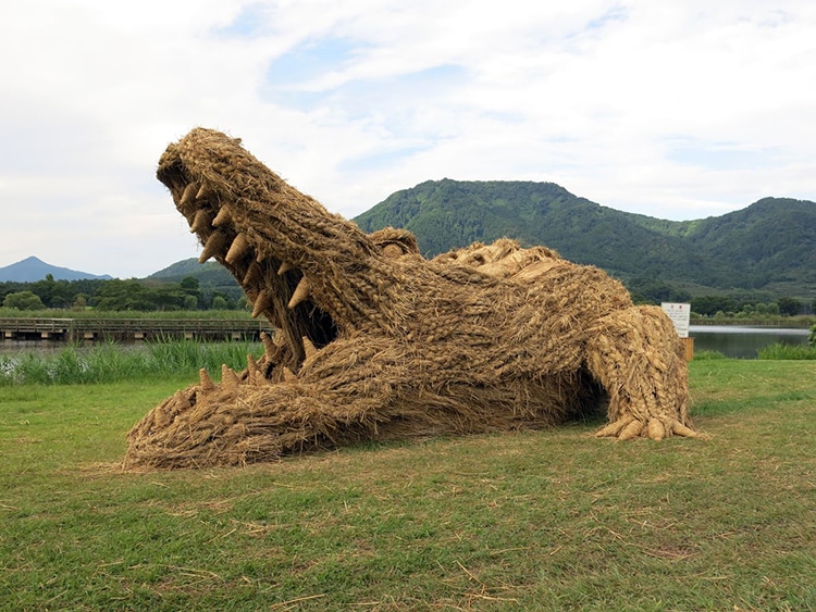 Straw Animal Sculpture Festival Japan