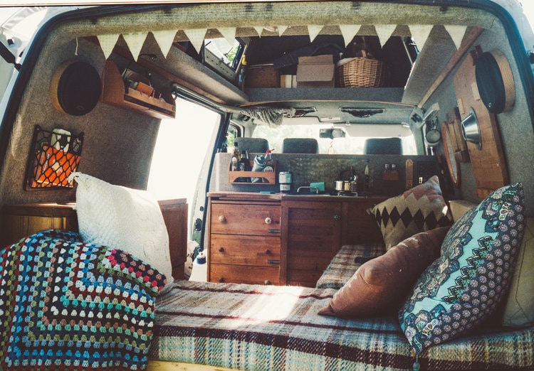 vw t4 van life