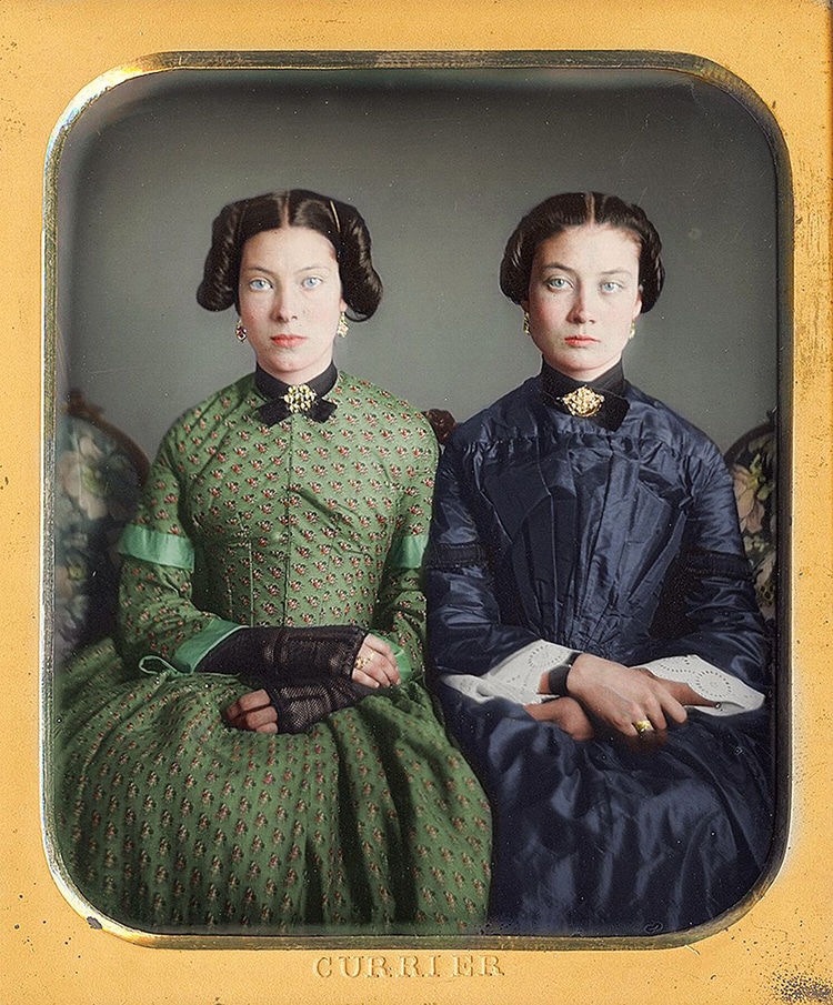 Vintage Portraits in Color by Frédéric Duriez