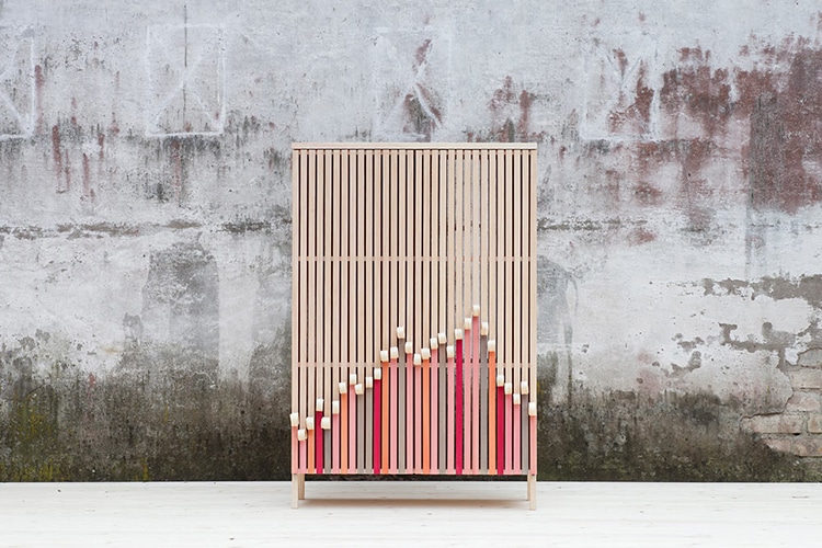 Whittle Away Cabinet by Stoft Studio