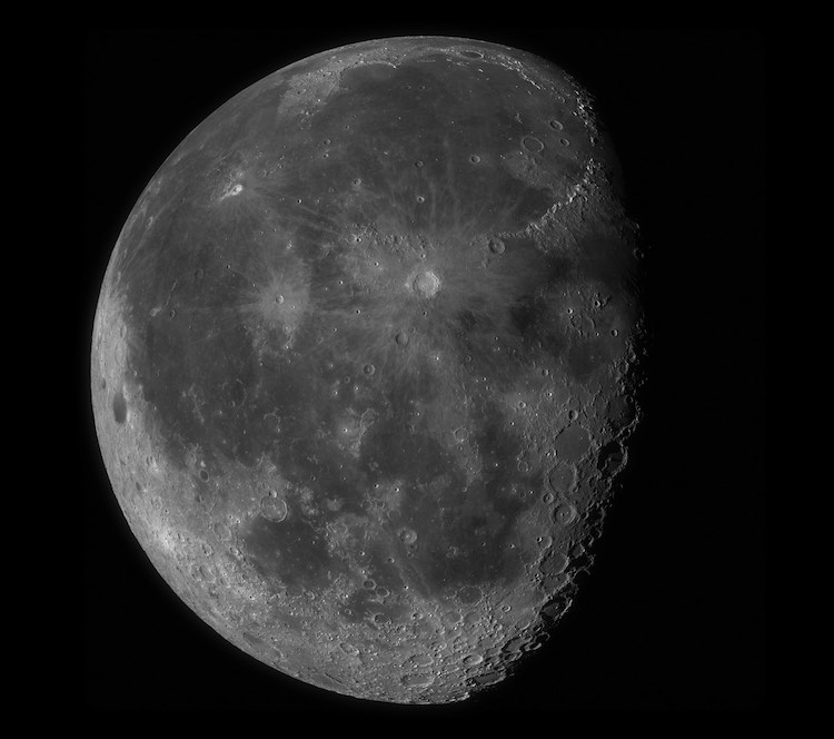 high resolution moon photograph Seán Doran