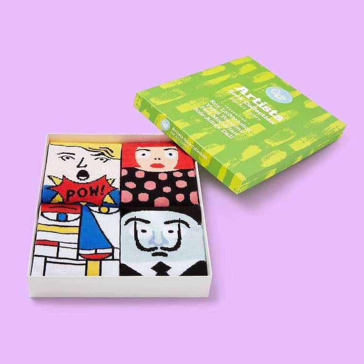 Funny Socks for Art Lovers Gift Guide 2019