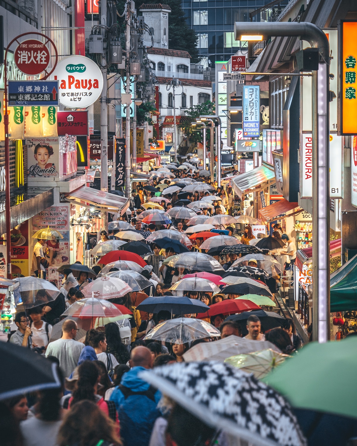 tokyo rain