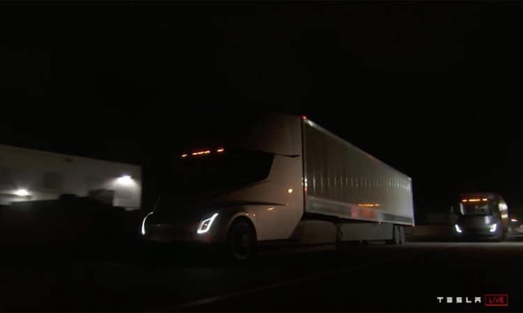 Tesla Semi Trucks Electric Transportation