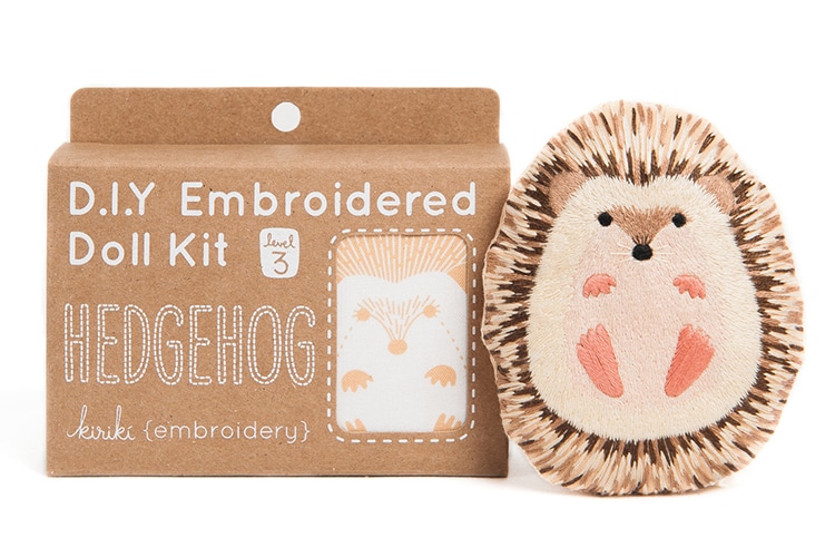 Animal Embroidery Doll Kits Kiriki Press