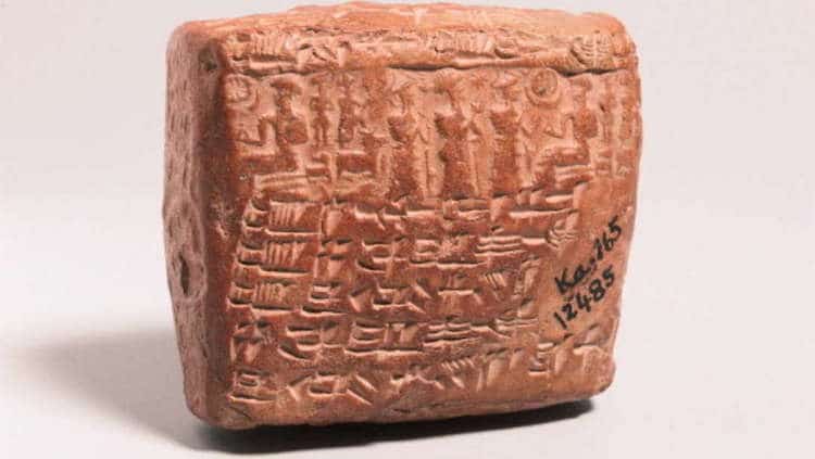 Assyrian Tablet ancient prenuptial agreement