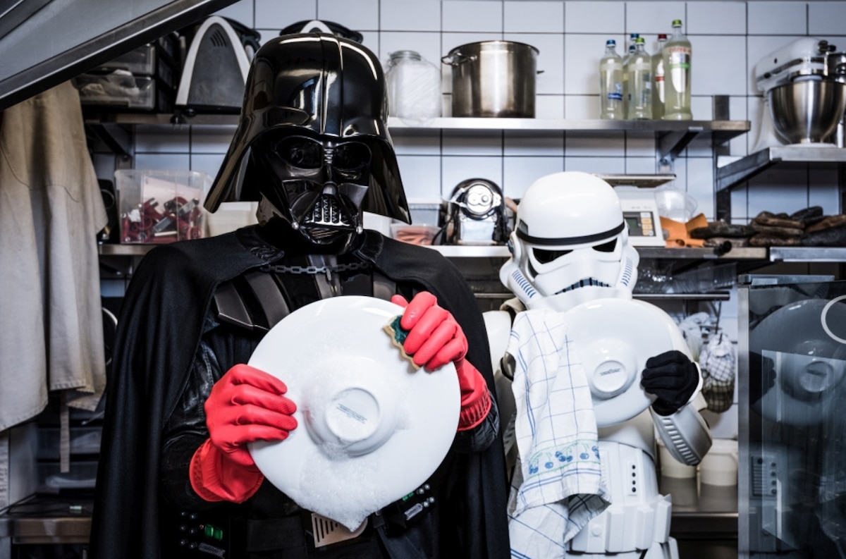 Best Photography of 2017 Best Photos Star Wars Darth Vader Stormtrooper