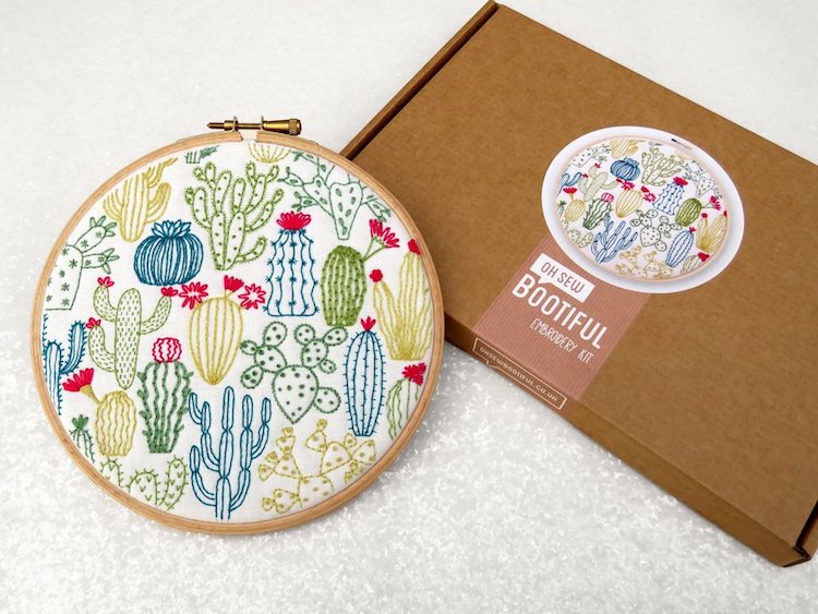 Cactus Embroidery Kit