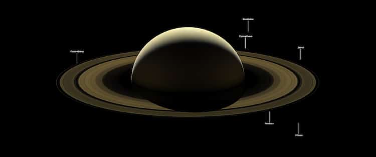 Cassini's final Saturn photo