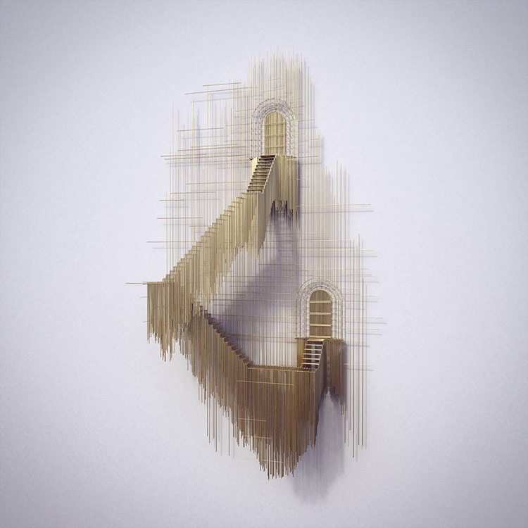 3D Sketch Sculptures by David Moreno