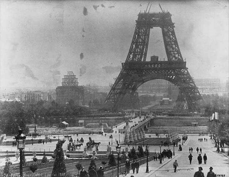 Construcción de la Torre Eiffel
