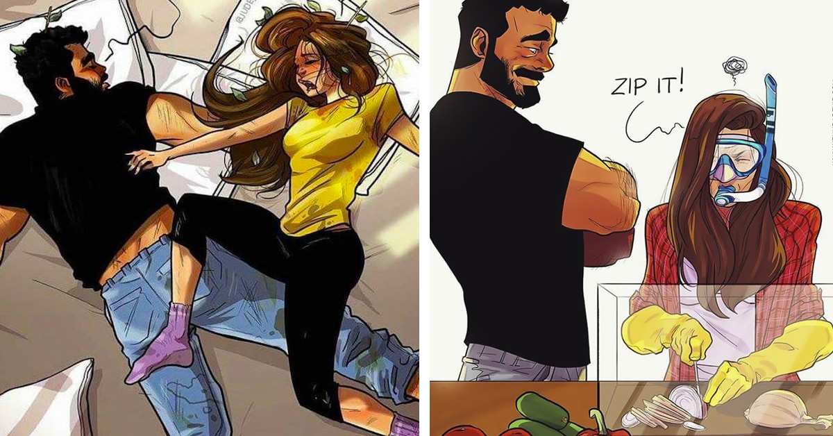 Funny Relationship Comics Turn Small Moments into Epic Scenes