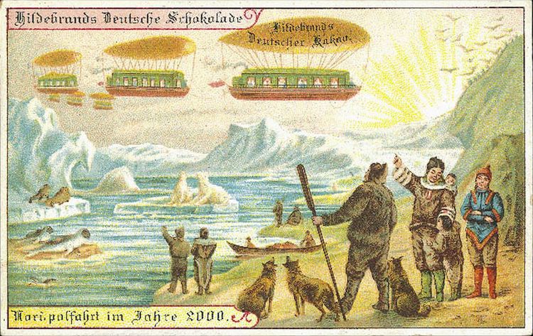 north pole excursion predicted in 1900