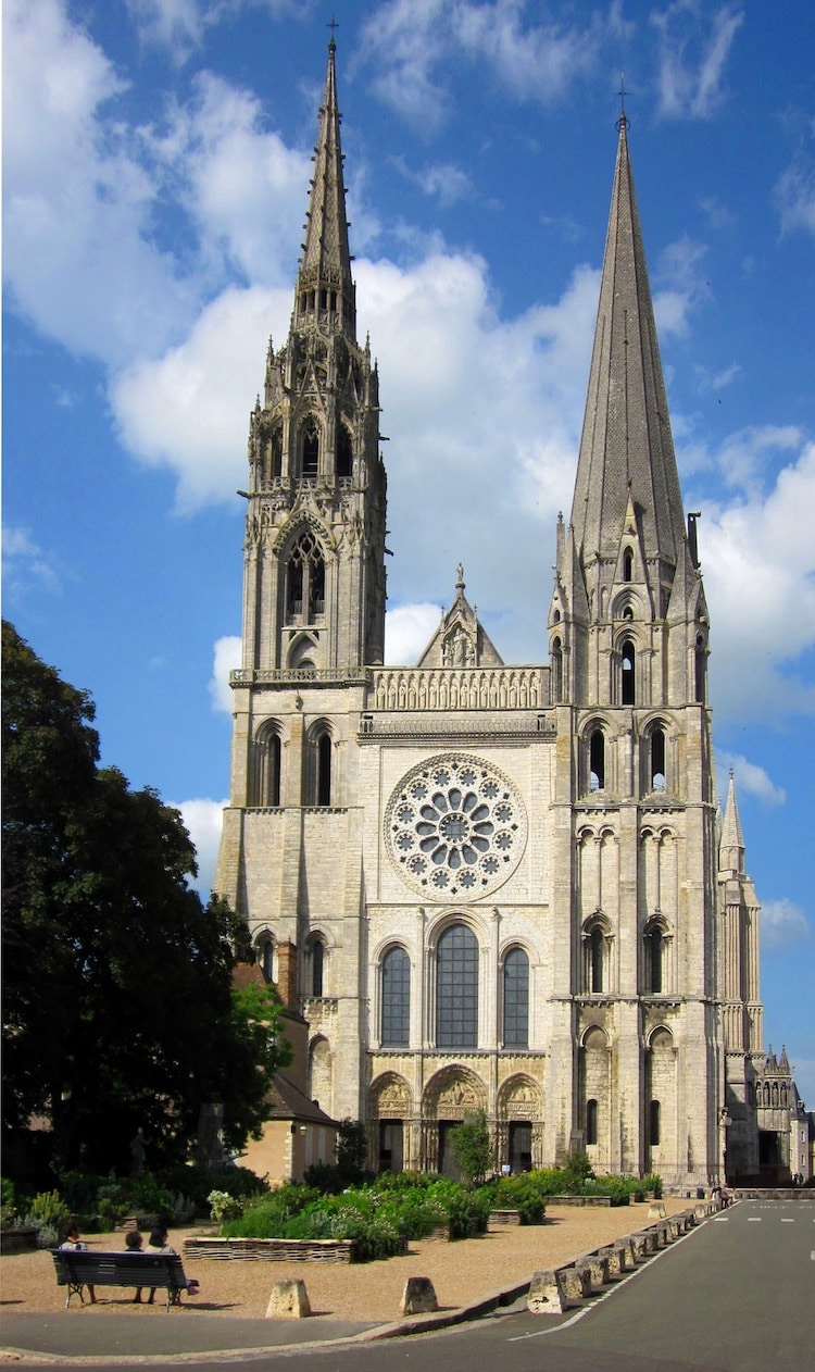 catedral de Chartres arquitectura gótica