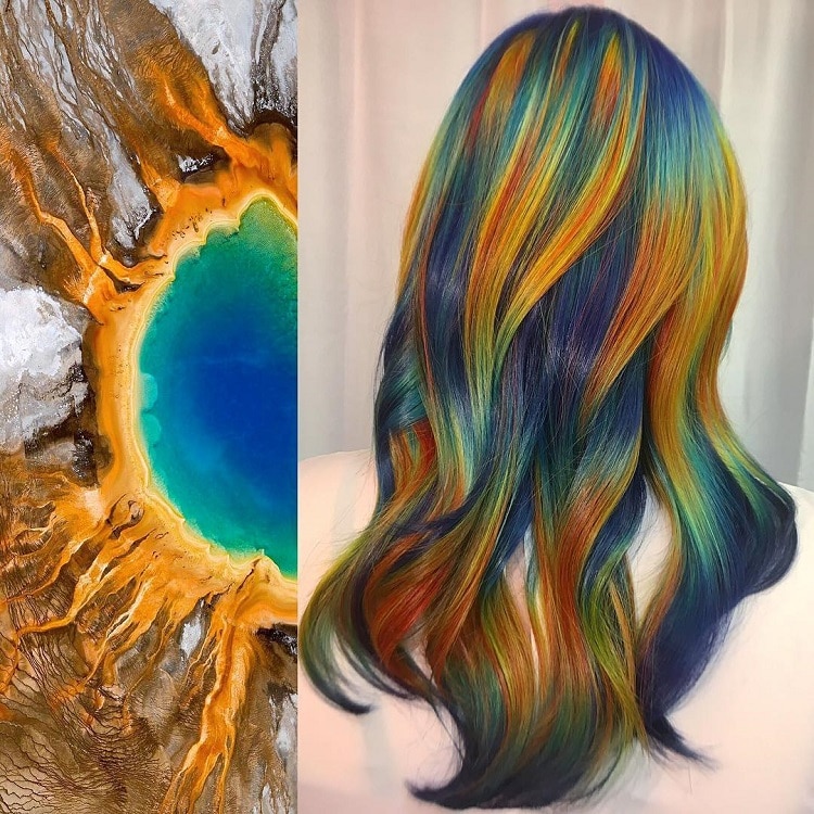 Colorist Continues to Create Her Spectacular Hair Color Ideas