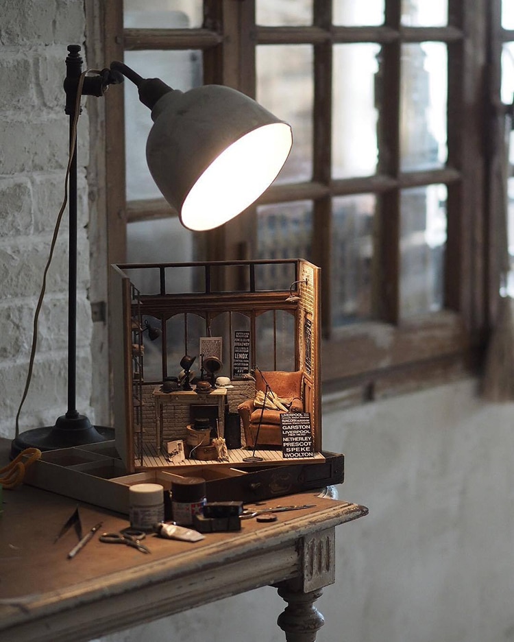 Handmade Miniature Furniture by Kiyomi Chiisana Shiawase