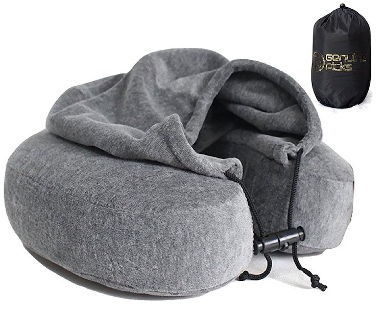 Holiday Gift Guide 2019 Neck Pillow with Hood Travel 