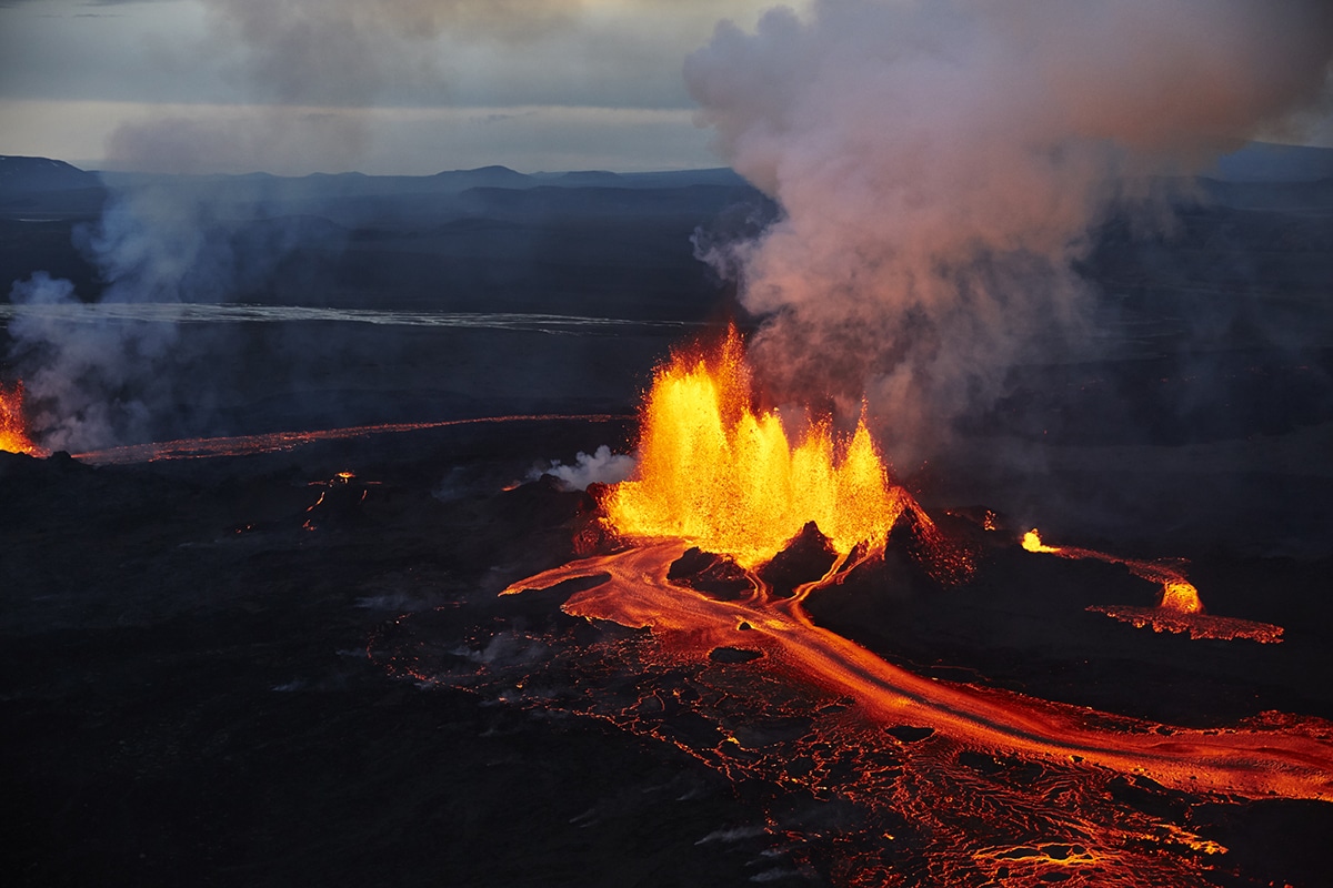 Holuhraun Volcanic Eruption Photographs by Axel Sigurðarson