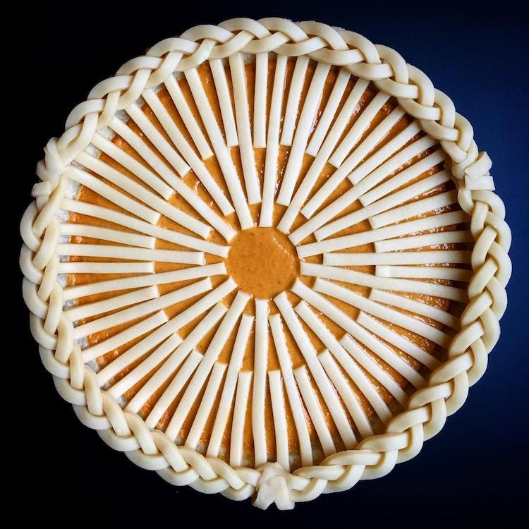 Home Baker's Creative Pies Showcase Mouth-Watering Pie Crust Art