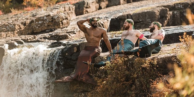 Merb'ys Mermen Calendar Newfoundland Beard and Moustache Club