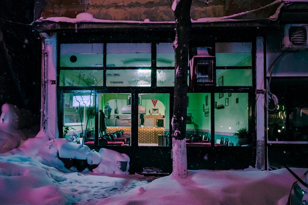 Neon Nightscapes Elsa Bleda