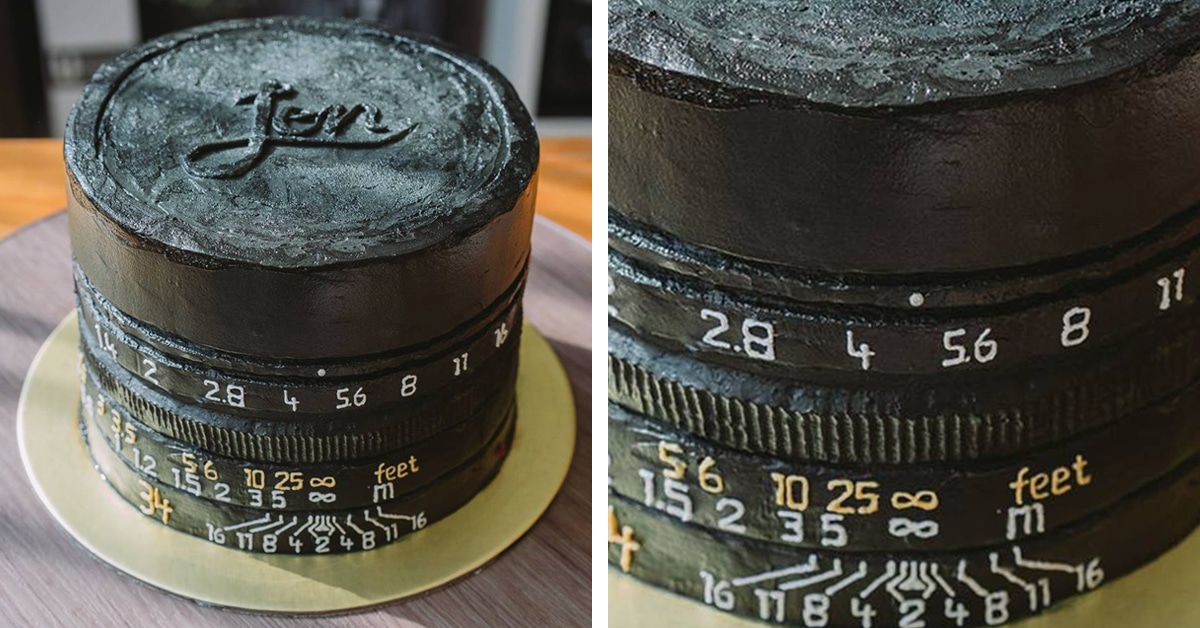 Not Just Desserts by Sabina - This is a photographer's dream cake. If you  are a photographer, tag your friends and ask them to get you this cake.  #notjustdesserts #customizedcakes #birthdaycake #yummy #