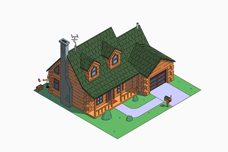 Simpsons Home Architecture Styles by NeoMam