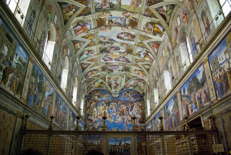 Michelangelo Sistine Chapel Ceiling Sistine Chapel Painting Sistine Chapel Vatican