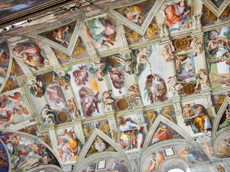 Michelangelo Sistine Chapel Ceiling Sistine Chapel Painting Sistine Chapel Vatican