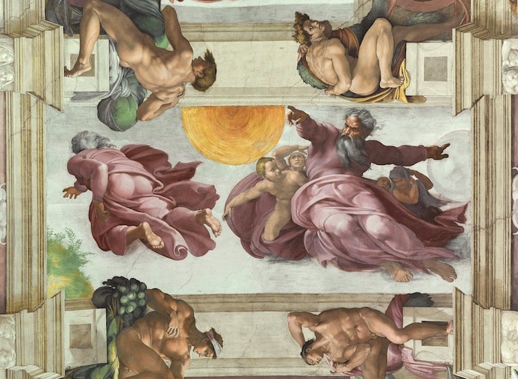 pinturas de la capilla sixtina por miguel angel