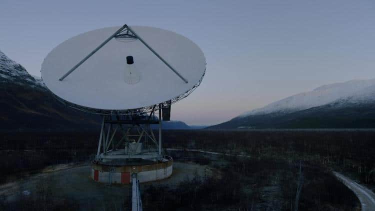 EISCAT antenna Tromsø Norway